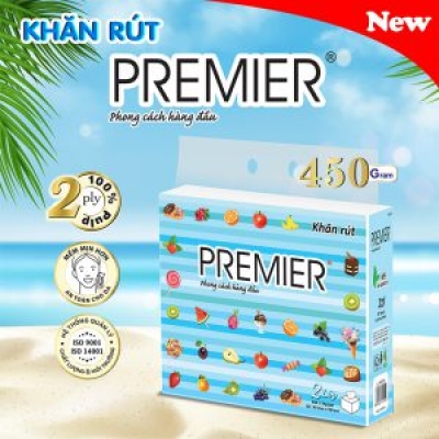 Khăn r&uacute;t Premier &ndash; 450g