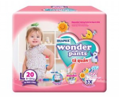 T&atilde; Quần Diapex Wonder Pants (Size L g&oacute;i trung)