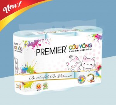 GVS Premier Cầu Vồng c&oacute; l&otilde;i 6 cuộn